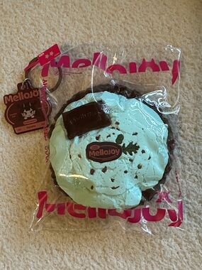 Mellojoy Mint Chocolate Cookie Squishy Keychain